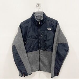 The North Face Vintage Retro Denali Fleece Jacket Grey Black Size Large